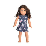 Doll Clothes Fits American Girl 18" Inch Matching Girl & Doll Flower Dress