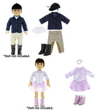Doll Clothes Fits American Girl & Other 18" Inch Dolls 6 Pieces Sports Outfits Set