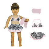 Doll Clothes Fits American Girl 18" Inch Outfit Bikini Swimsuit
