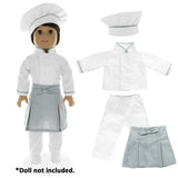 Doll Clothes Fits American Girl & Other 18" Inch Dolls  22 Pieces Career Outfit Set