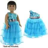 Doll Clothes Fits American Girl & Other 18" Inch Dolls 6 Pieces Dresses Set