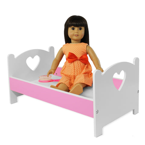 Doll Bed Furniture For American Girl & Other 18" Inch Dolls