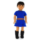 Doll Clothes Fits American Girl 18" Inch Outfit Gypsy Hippie Dress