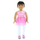 Doll Clothes Fits American Girl 18" Inch Outfit Blouse Pink & Pants