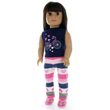Doll Clothes Fits American Girl 18" Inch Legging & Tank Top Outfit